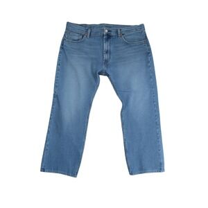 Vintage 501‎ Levi's Jeans Straight Leg Button Fly Medium Wash Denim Mens 42 x 30